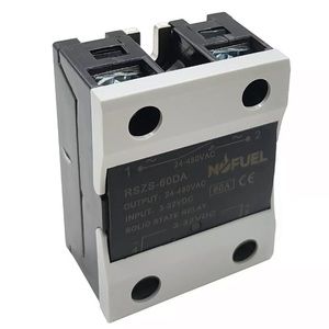 NOFUEL Solid State Relay 3-32VDC ouput 24-480VAC RSZS 10DA 25DA 40DA 60DA